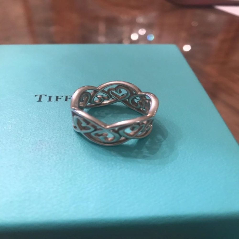 Tiffany and co heart ring